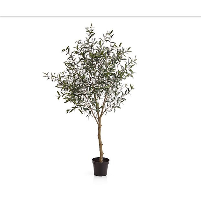 Faux Olive Tree — view 1